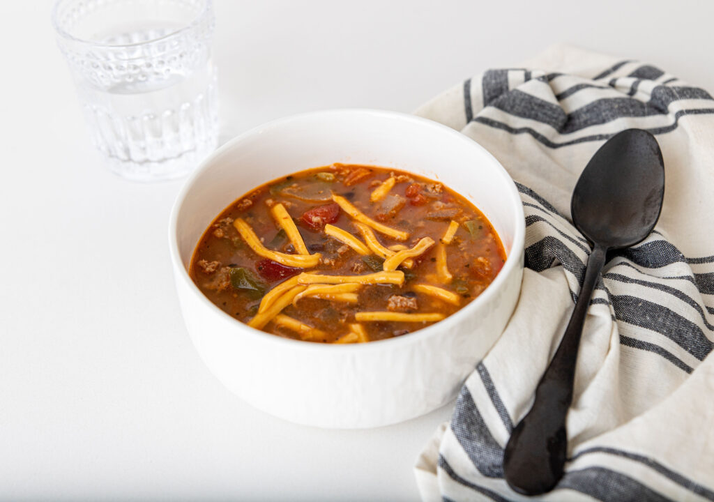 fresh, healthy, fully prepared meals, black bean turkey chili