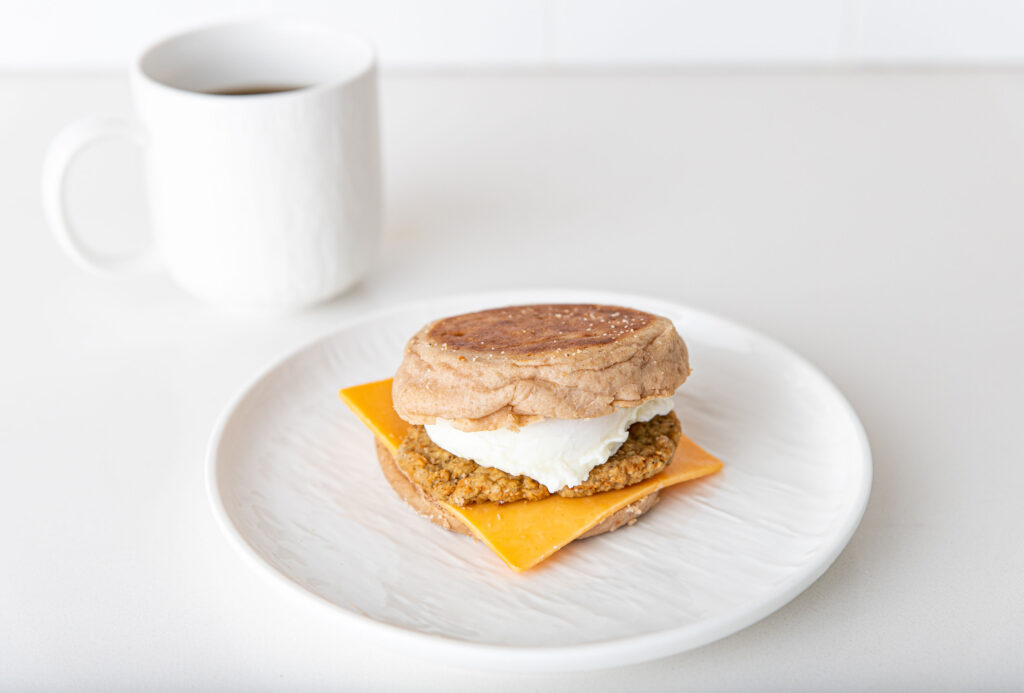 fresh, healthy, fully prepared meals, turkey sausage egg muffin