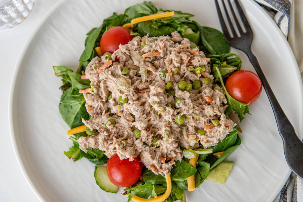 fresh, healthy, fully prepared meals, tuna salad