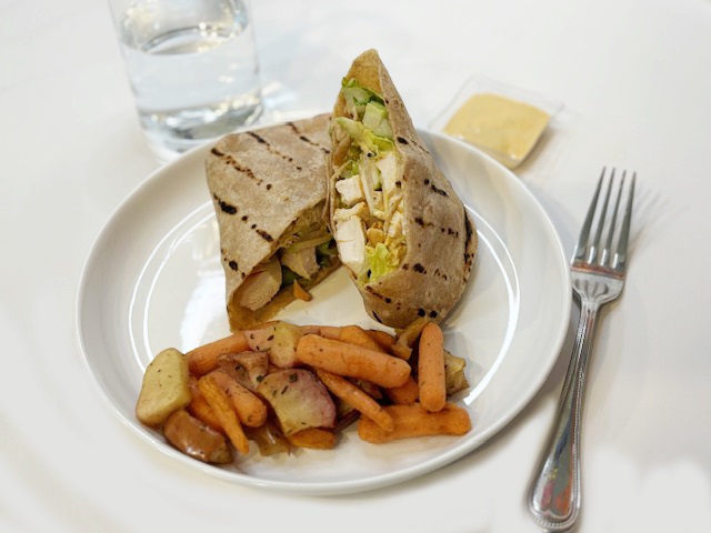 fresh, healthy, fully prepared meals, Buffalo Chicken Wrap